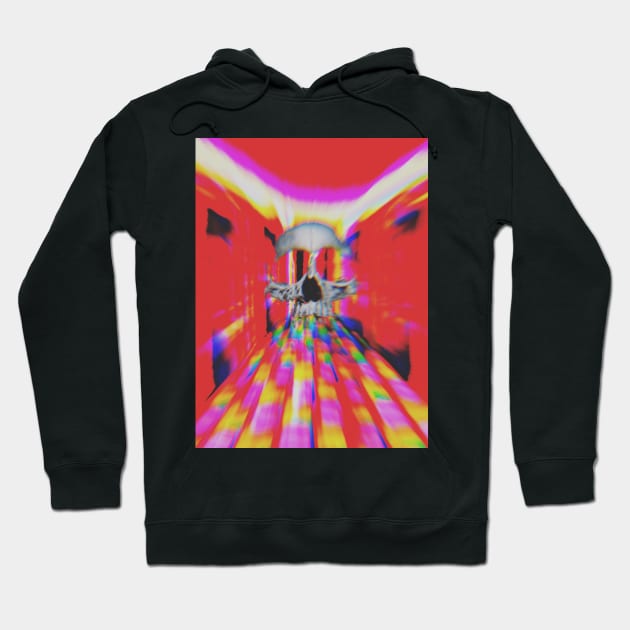 PSYCHADELIC CORRIDOR Hoodie by Mystyyy